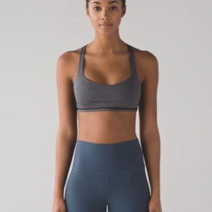 Lululemon Gray Free to Be Bra